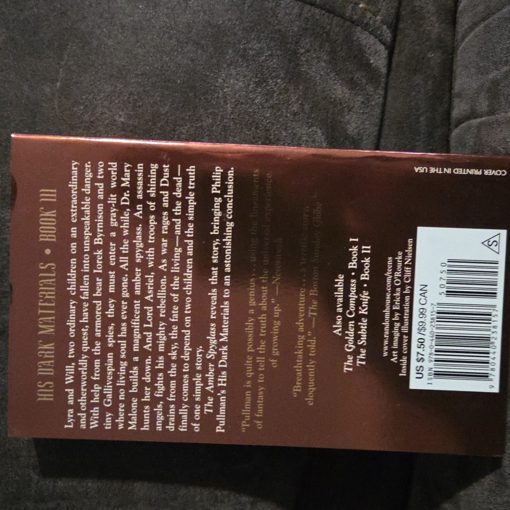 Philip Pullman His Dark Materials Book Set - Picture 8 of 9